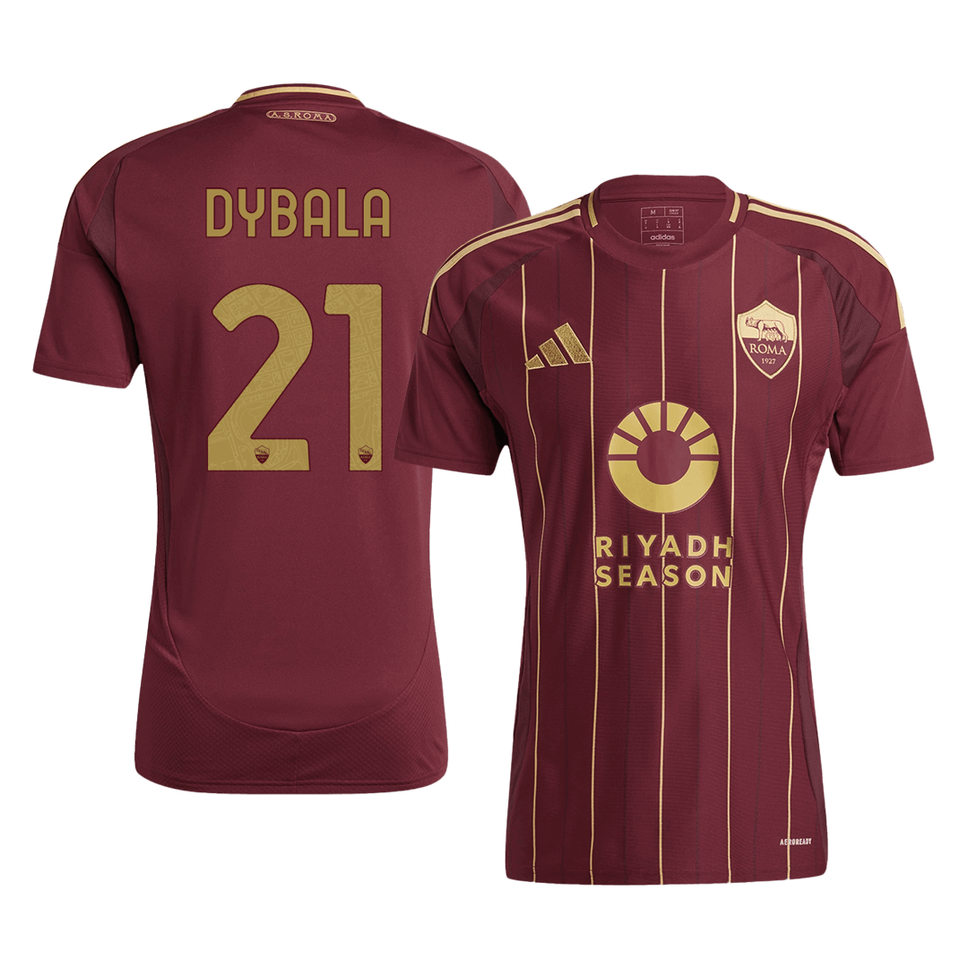 DYBALA #21 Roma hjemmefotballdrakt 2024/25