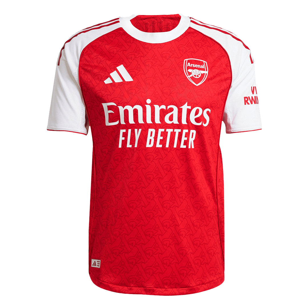 Arsenal Autentisk SALIBA #2 Fotballdrakt 2025/26