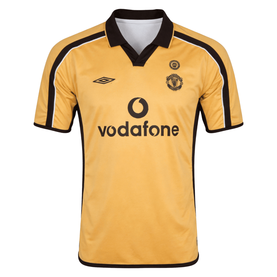 Retro Jersey Manchester United Borte/Tredje 2001/02 hundreårsjubileum