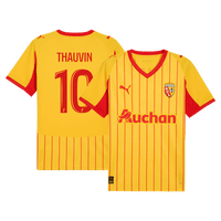 THAUVIN#10 RC Lens kotijalkapallopaita 25/26 punainen ja keltainen