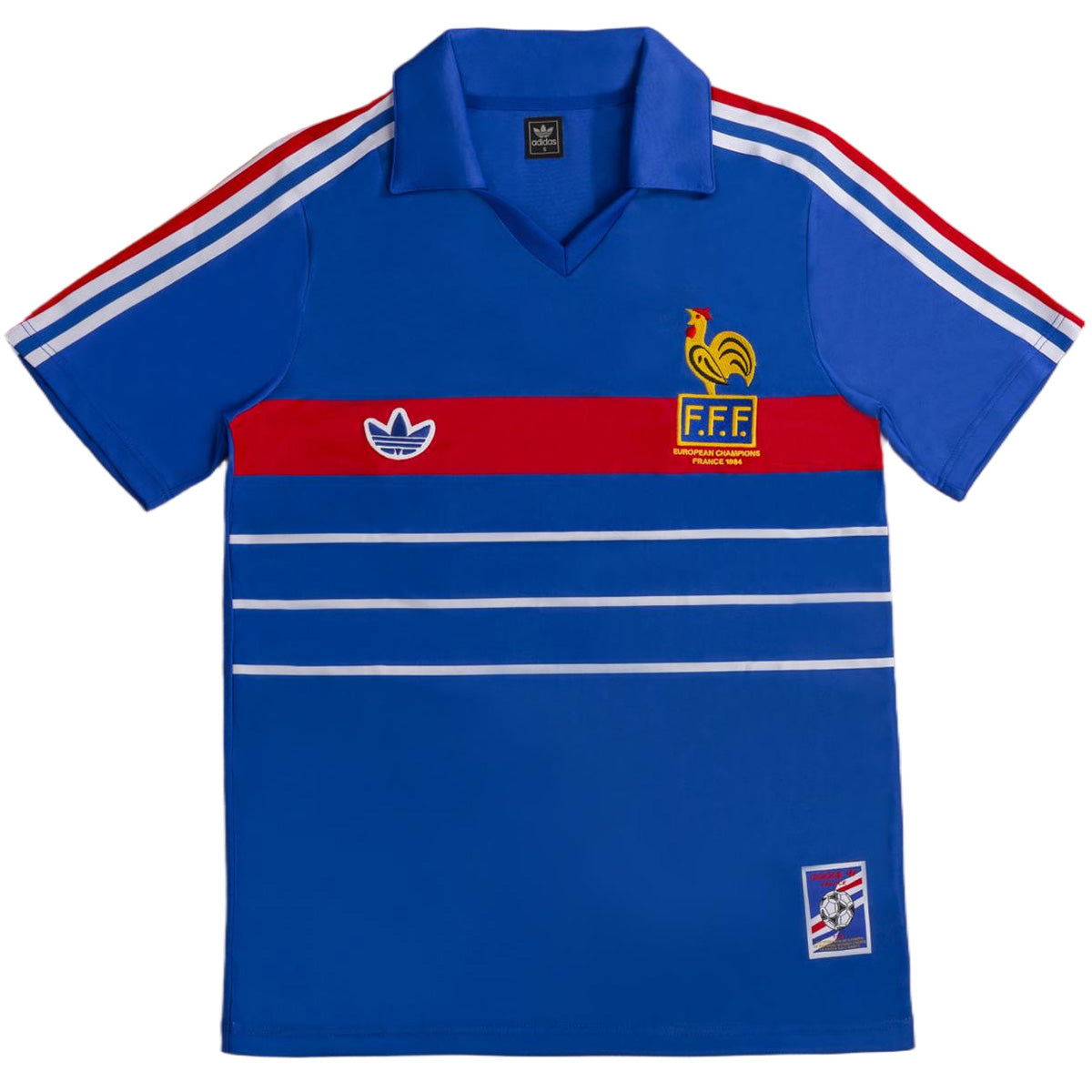 Retro fotballdrakt Frankrike Hjem 1984