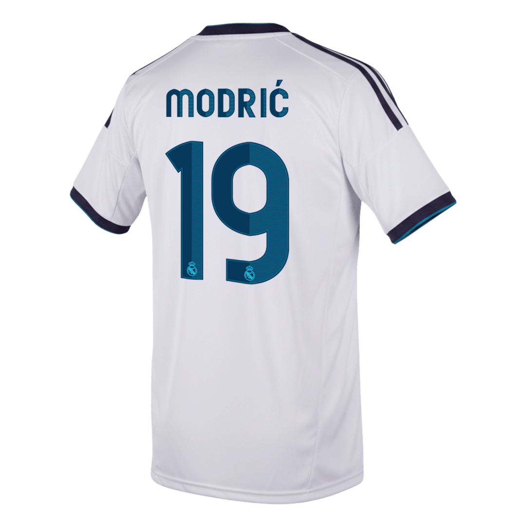 Retro fotballdrakt MODRI? #19 Real Madrid Hjemme 2012/13