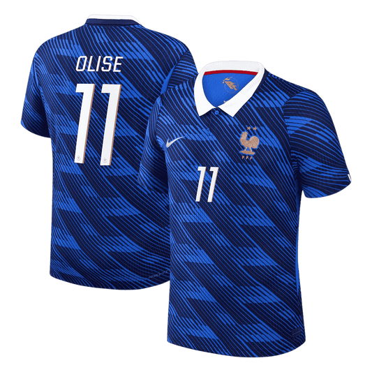 OLISE #11 Frankrike Hjemmespillerversjon Jersey World Cup 2026