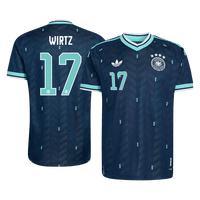 WIRTZ #17 Tyskland Bortespillerversjon Jersey World Cup 2026