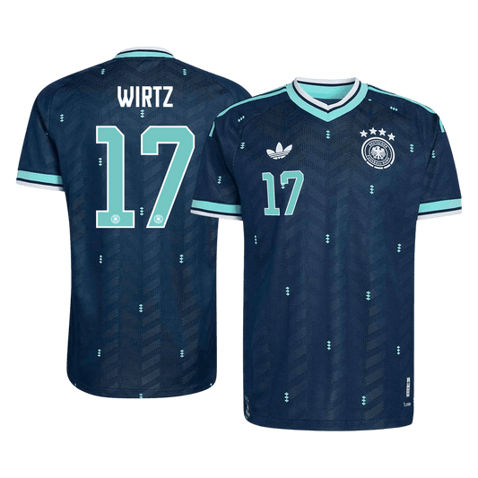 WIRTZ #17 Tyskland Bortespillerversjon Jersey World Cup 2026