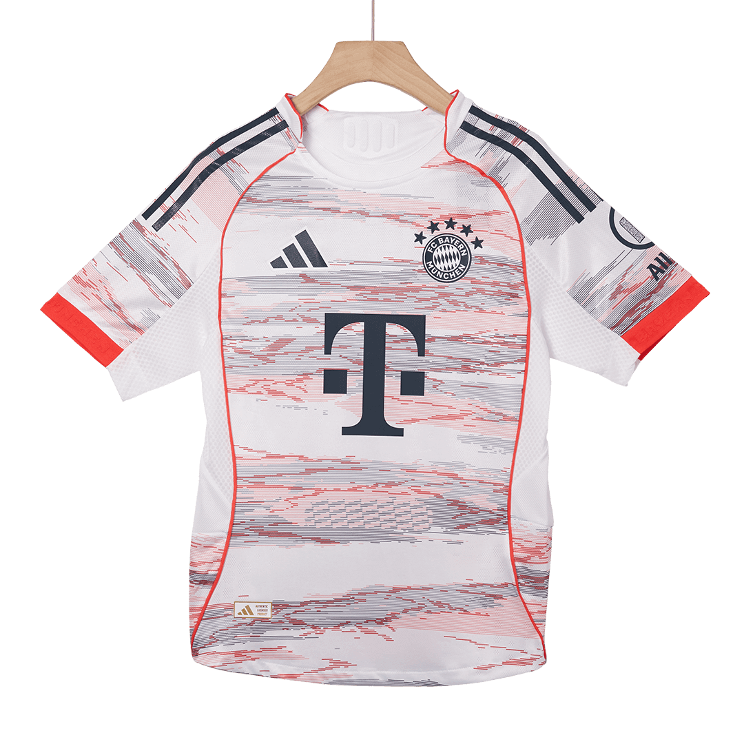 UPAMECANO #2 Bayern München Autentisk Fotballdrakt Borte 2025/26