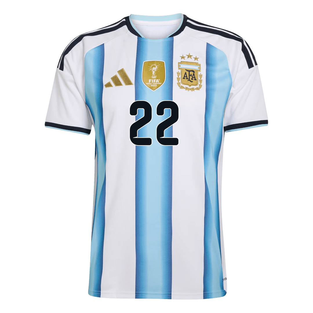 L. MARTINEZ #22 Argentina hjemmefotballdrakt VM 2026