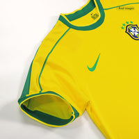 Retro fotballdrakt Brazil Home 1998