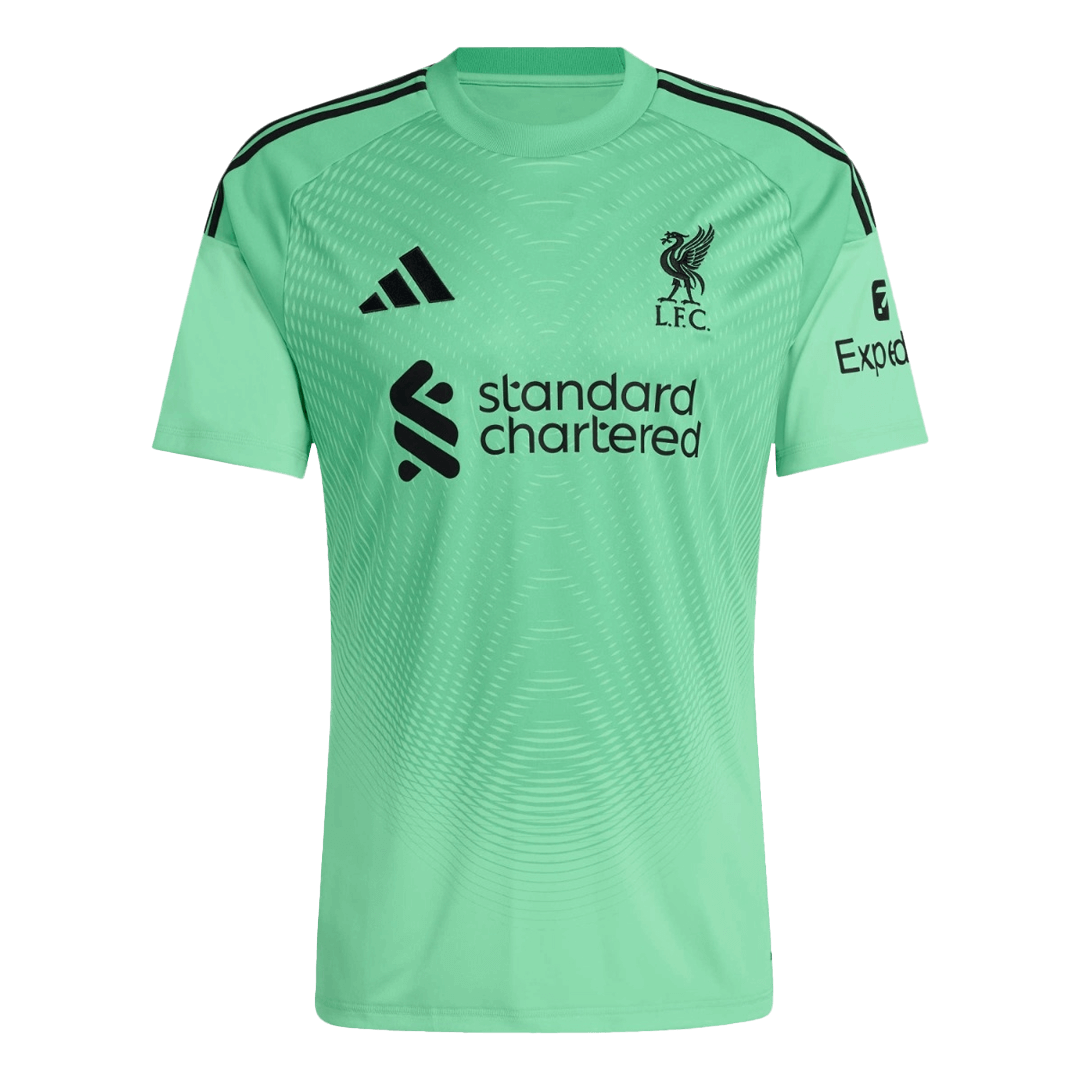 Liverpool Målvakt Fotballdrakt 2025/26 Grønn