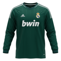 Retro jalkapallopaita Real Madrid kolmas vieraspaita pitkähihainen 2012/13