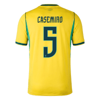 CASEMIRO #5 Brasil hjemmefotballdrakt VM 2026