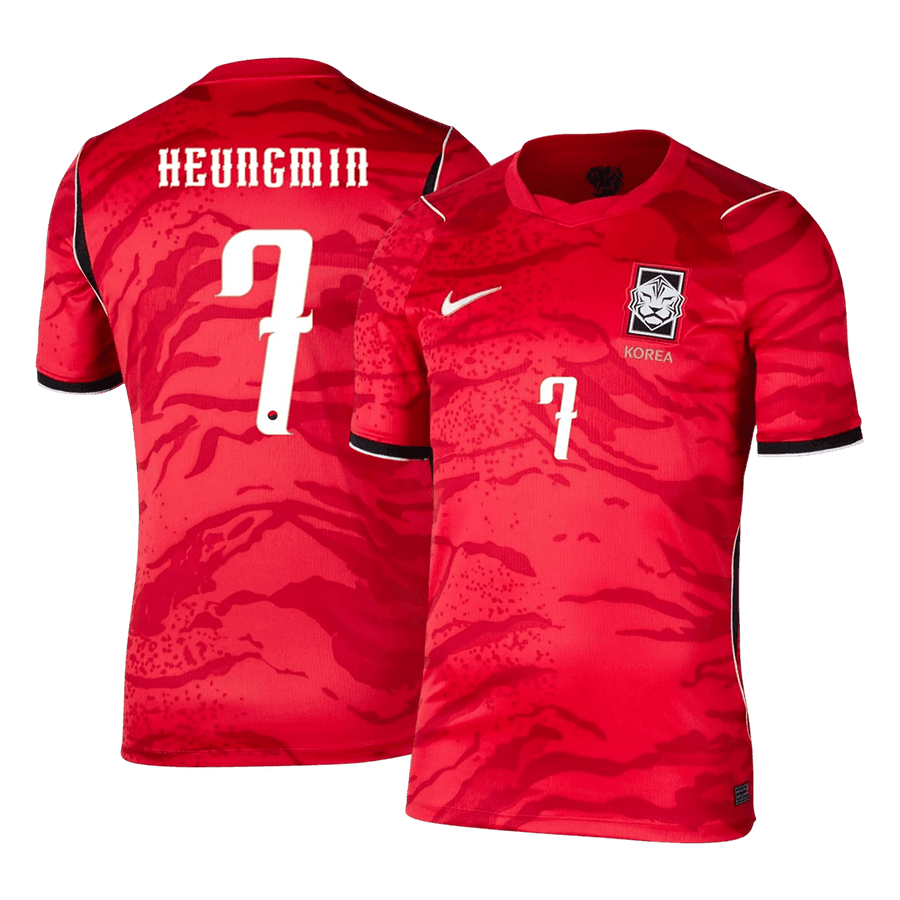 HEUNGMIN #7 Sør-Korea hjemmefotballdrakt VM 2026