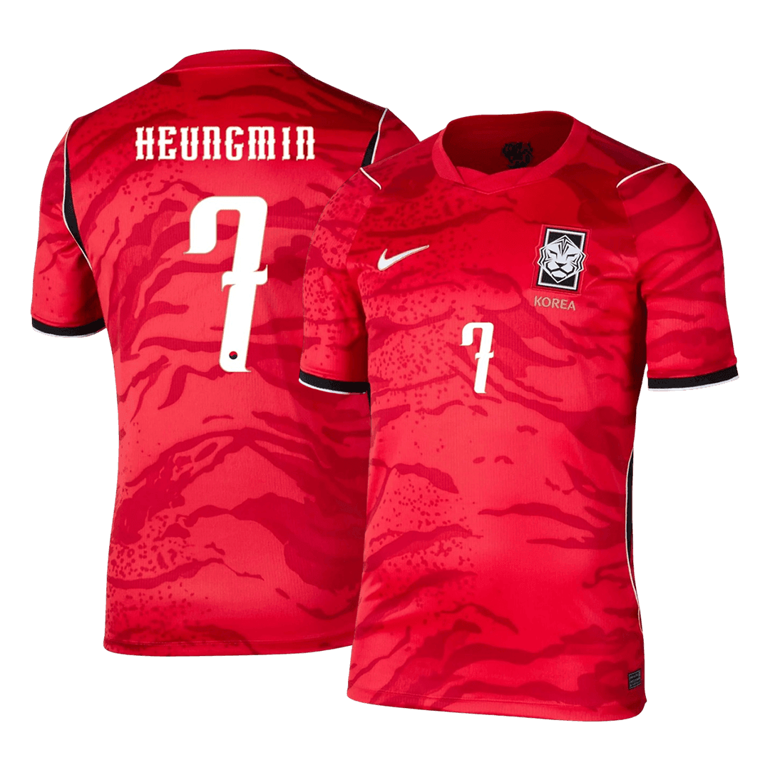 HEUNGMIN #7 Sør-Korea hjemmefotballdrakt VM 2026