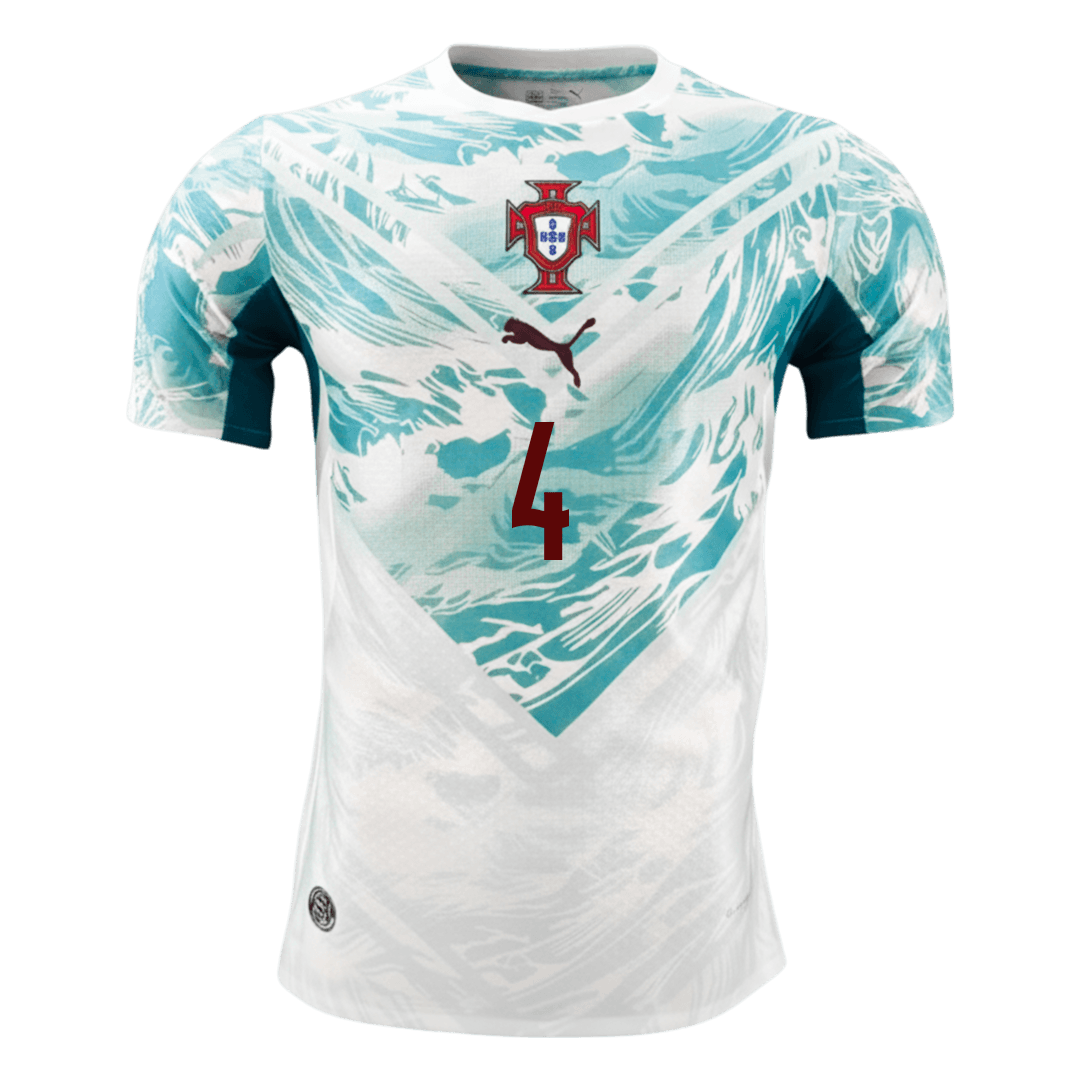 RúBEN DIAS #4 Portugal Bortespillerversjon Jersey World Cup 2026