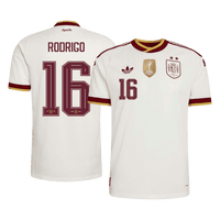 RODRIGO #16 Espanja Vierasottelu pelipaita MM 2026 - Mestari