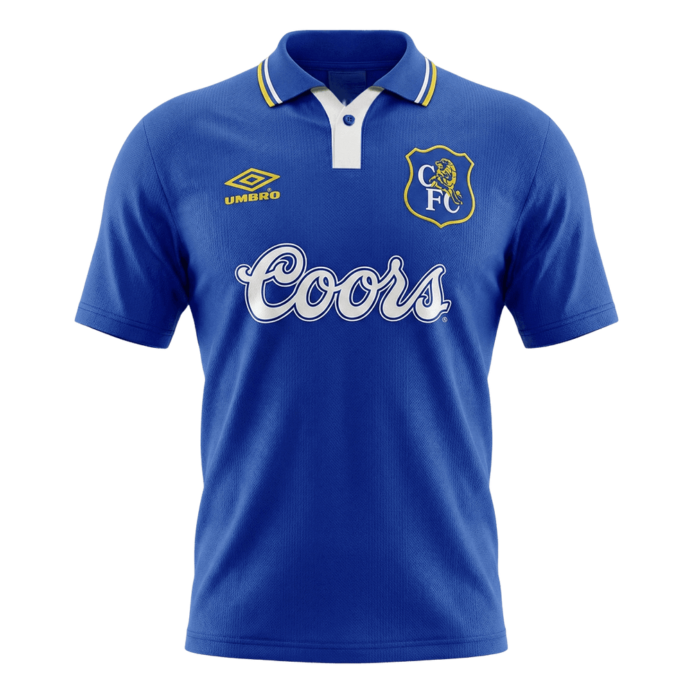 Retro jalkapallopaita Chelsea Home 95/97