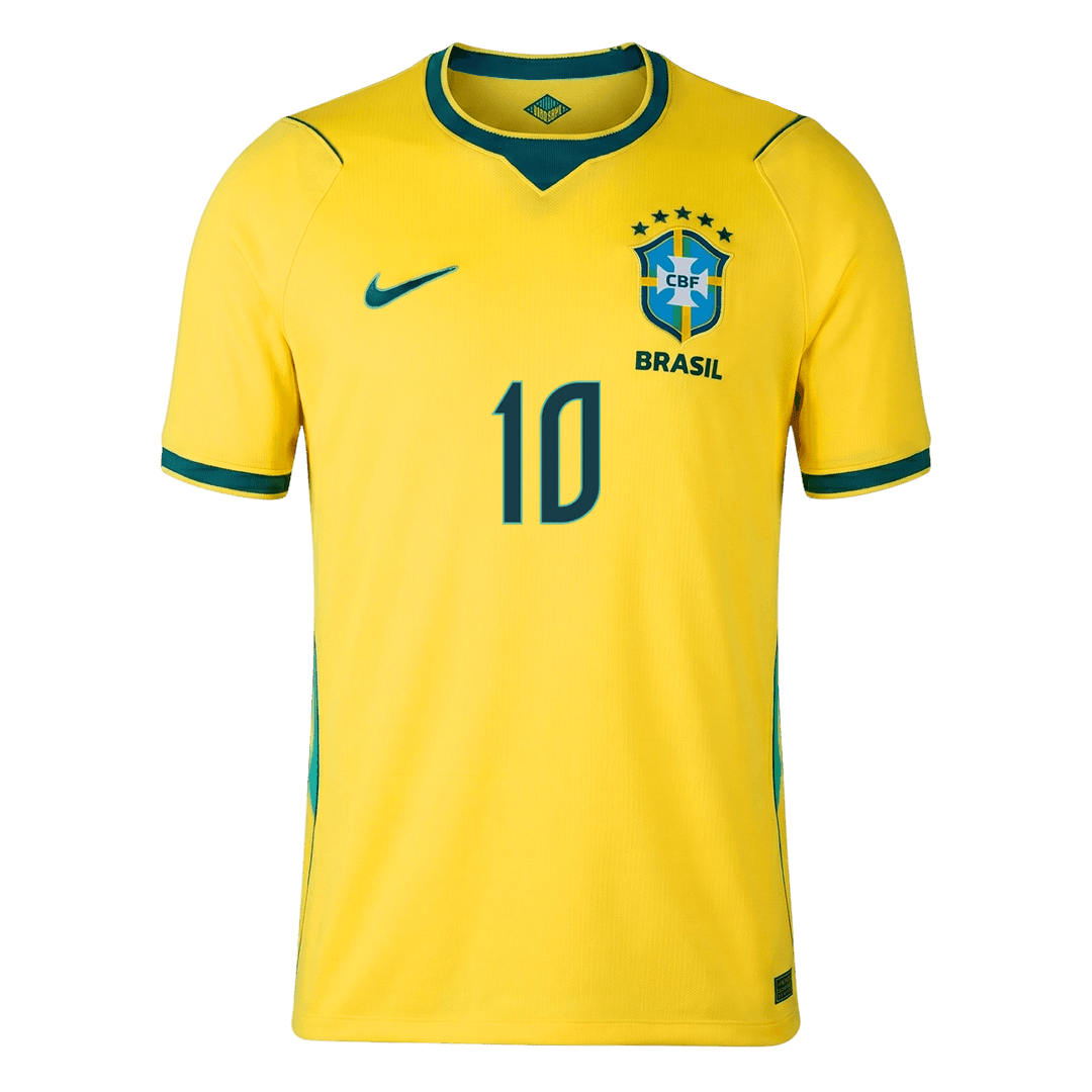 NEYMAR JR. #10 Brasil hjemmefotballdrakt verdensmesterskap 2026