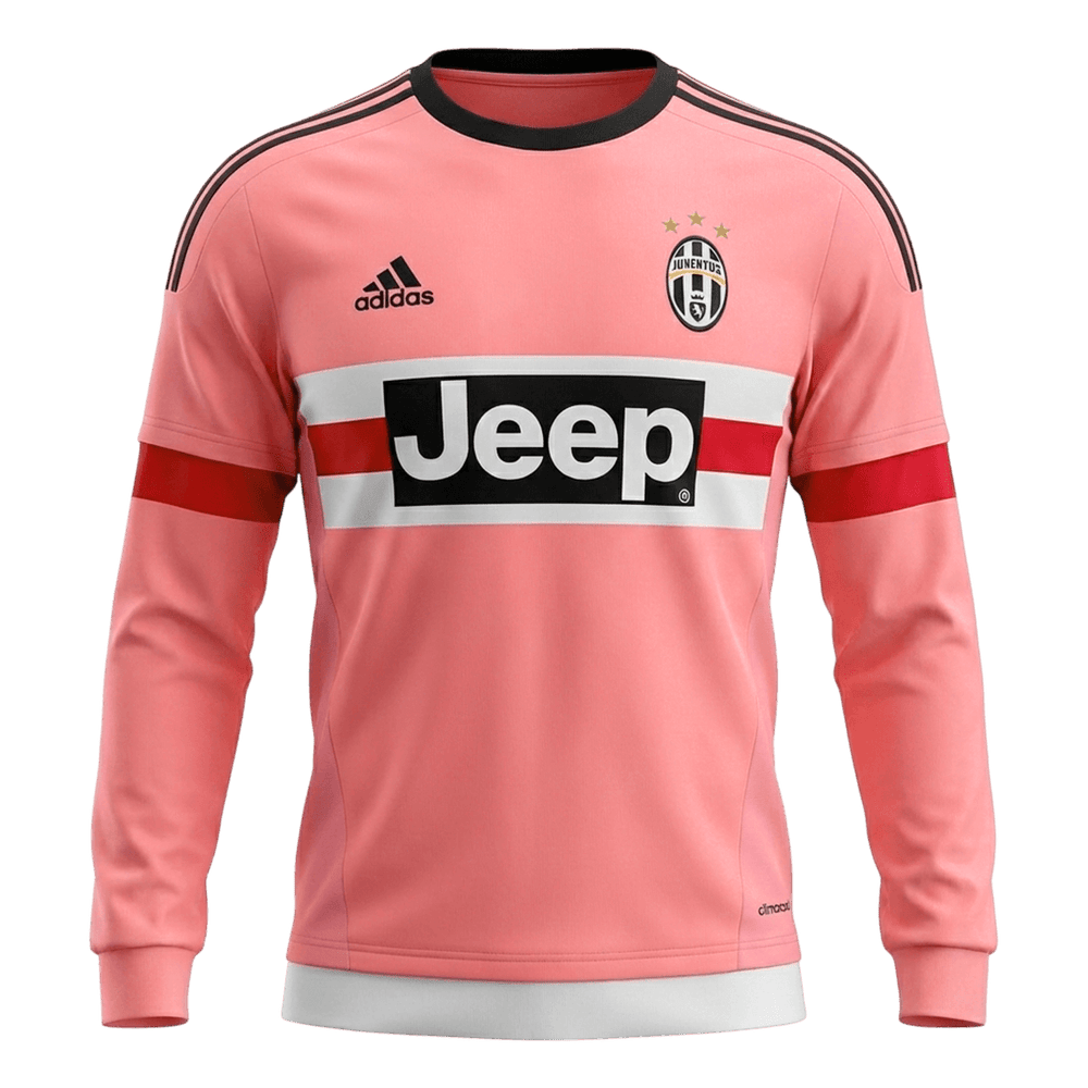Retro fotballdrakt Juventus Langermet borte 2015/16