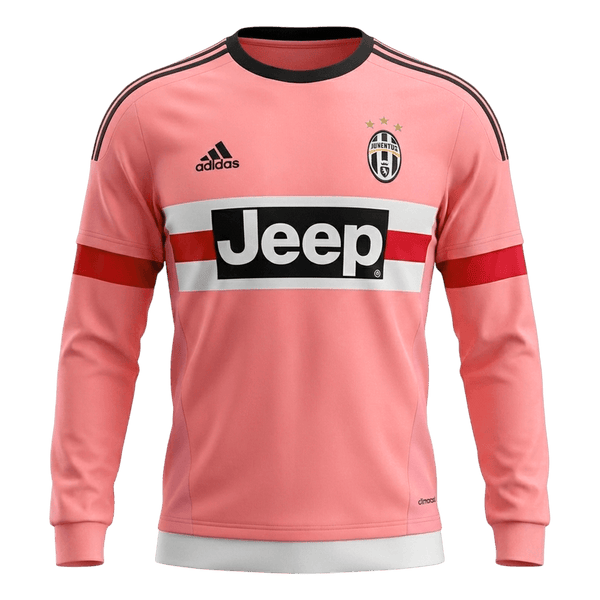 Retro fotballdrakt Juventus Langermet borte 2015/16