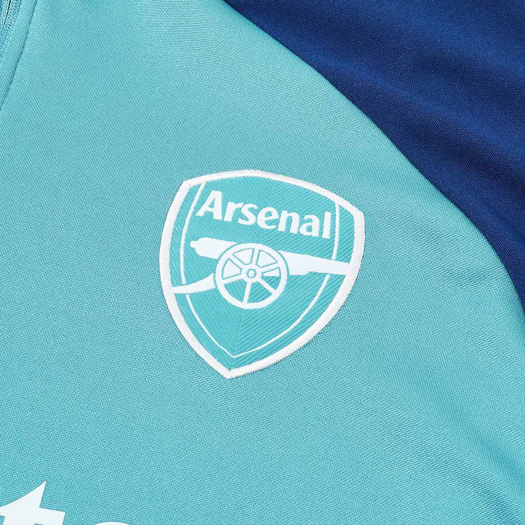 Arsenal 1/4 Zip treningsdress 2025/26 Kids Green