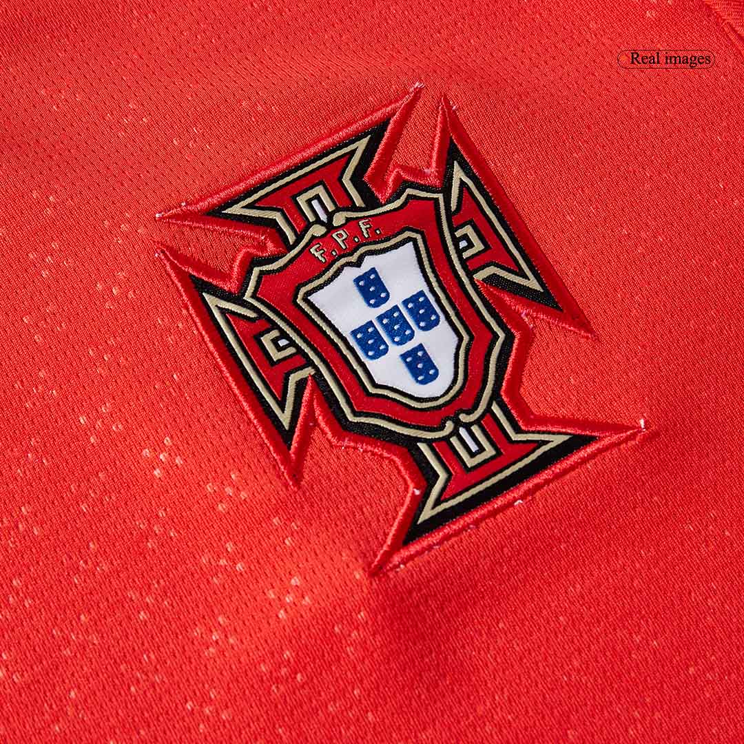 RONALDO #7 Portugal hjemmefotballdrakt med lange ermer 2025