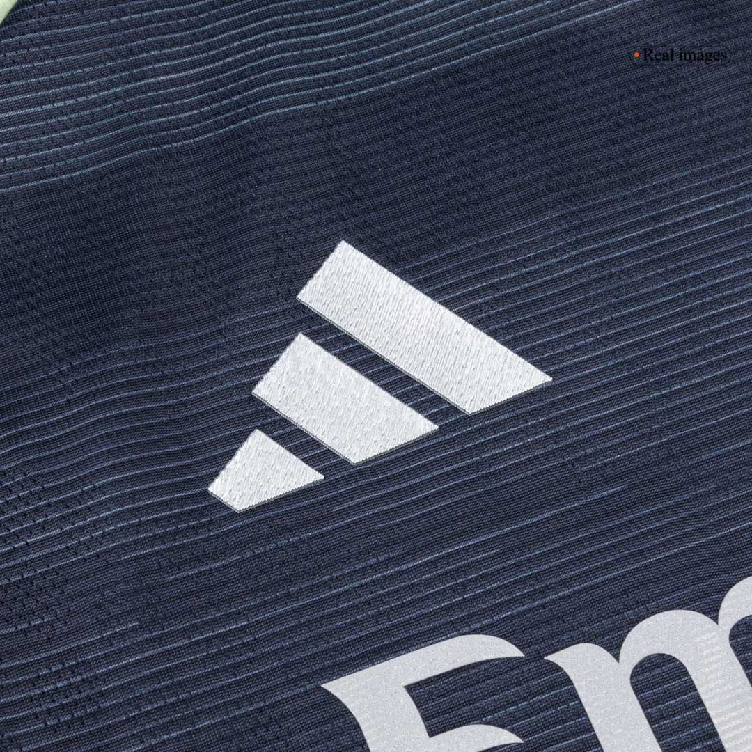 Spillerversjon Real Madrid Langermet Bortefotballdrakt 2025/26
