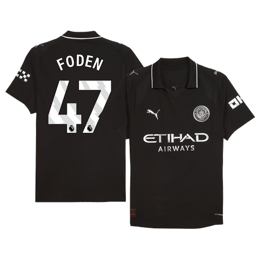 FODEN #47 Manchester City Bortespillerversjon Trøye 2025/26