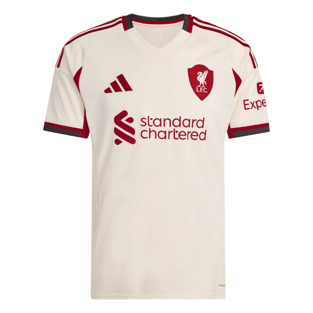 GAKPO #18 Liverpool Bortefotballdrakt 2025/26