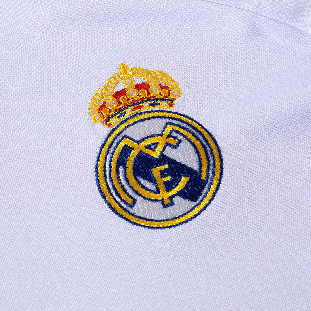 Real Madrid 1/4 Zip Joggedress 2025/26 Barn Hvit
