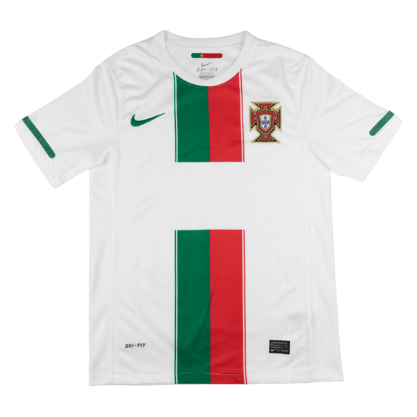 Retro jalkapallopaita Portugali vieras 2010