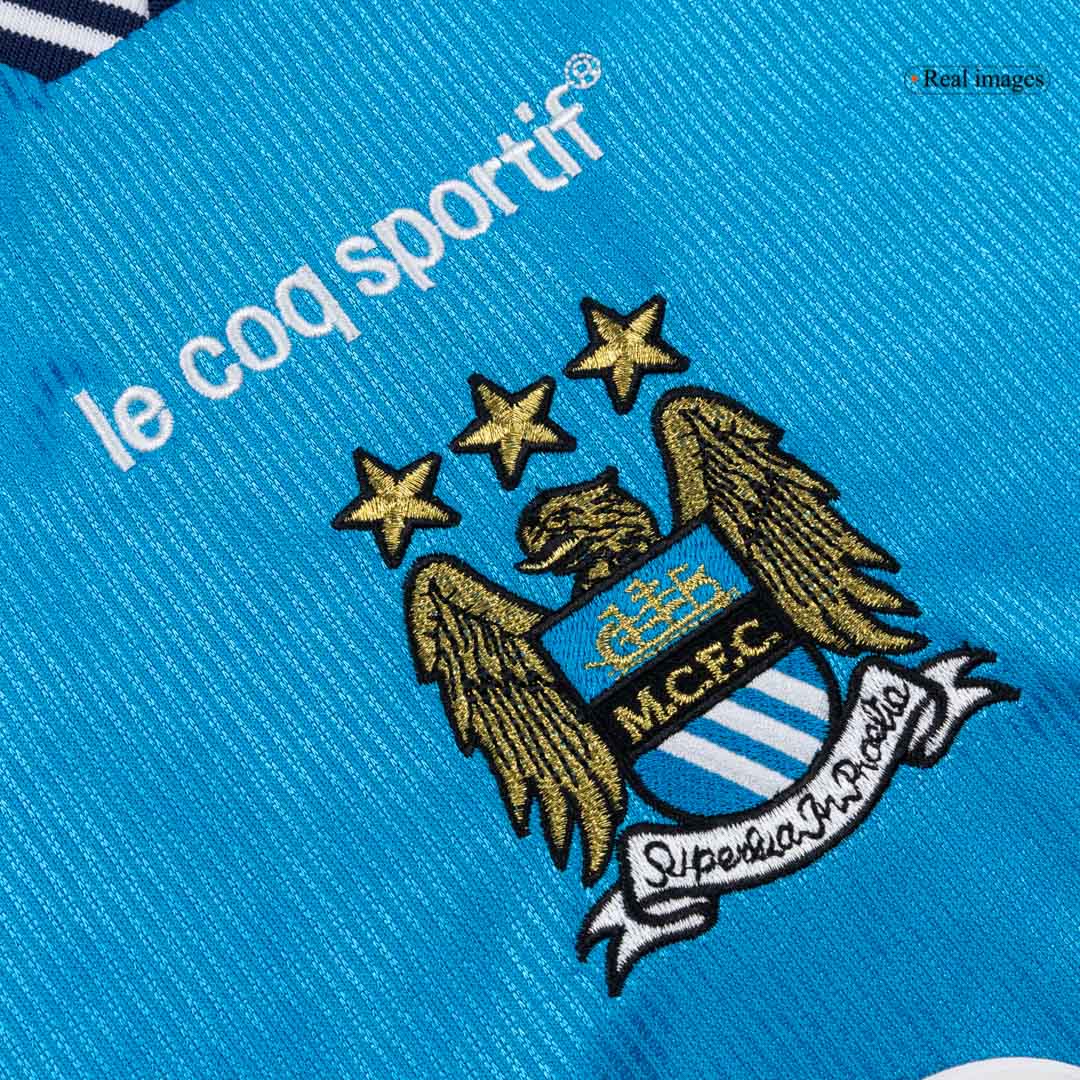 Retro fotballdrakt Manchester City Hjem 1999/01
