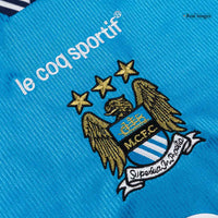 Retro jalkapallopaita Manchester City Koti 1999/01