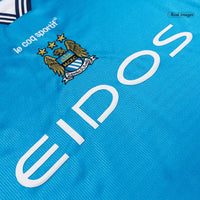 Retro jalkapallopaita Manchester City Koti 1999/01