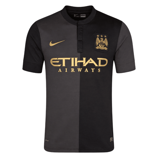 Retro fotballdrakt Manchester City Borte 2013/14