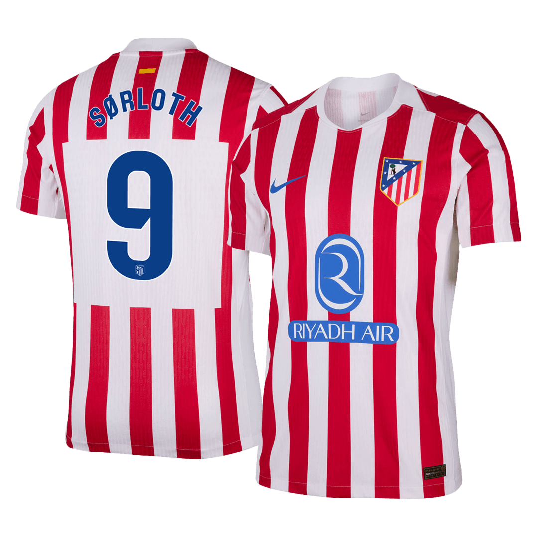 S?RLOTH #9 Atletico Madrid Hjemmespillerversjon Trøye 2025/26