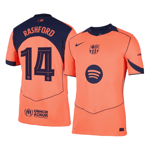 RASHFORD #14 Barcelona Third Away Autentisk fotballdrakt 2025/26 - UCL