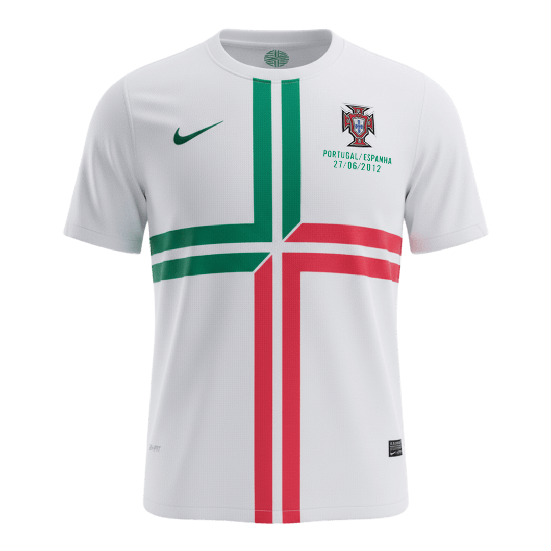 Retro fotballdrakt Portugal Borte 2012