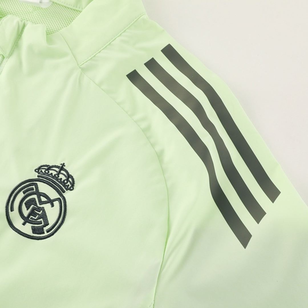 Real Madrid vindjakkejakke 2025/26 - Grønn