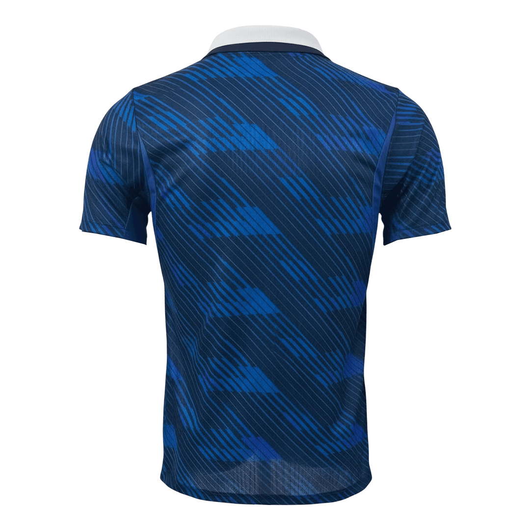 Frankrike Hjemmespillerversjon Jersey World Cup 2026