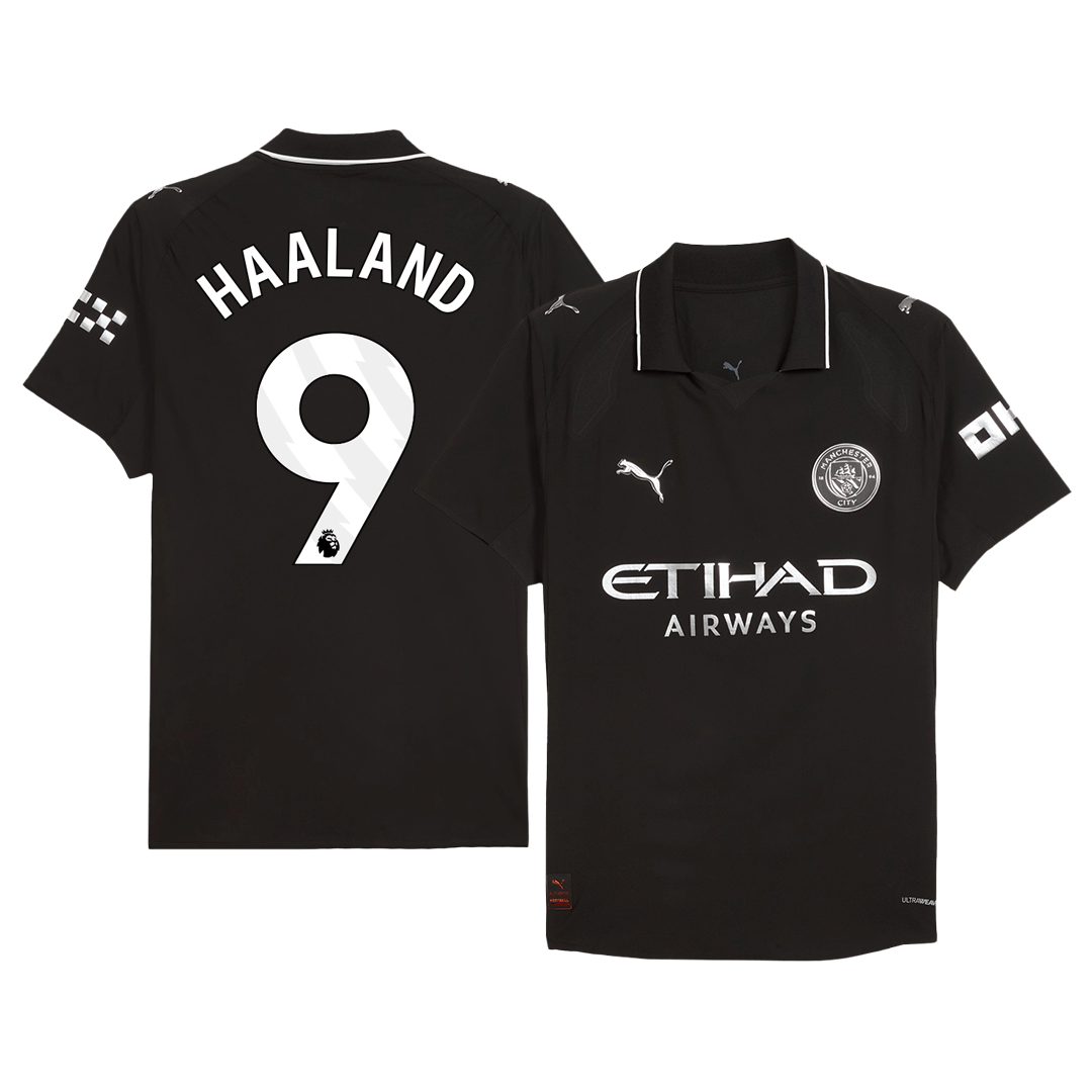 HAALAND #9 Manchester City Bortespillerversjon Trøye 2025/26