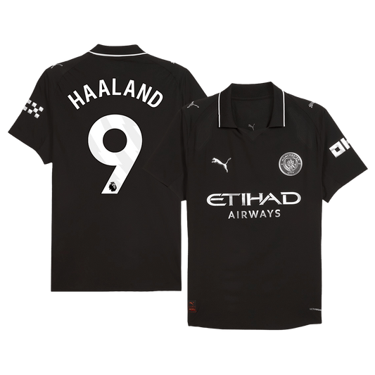 HAALAND #9 Manchester City Bortespillerversjon Trøye 2025/26