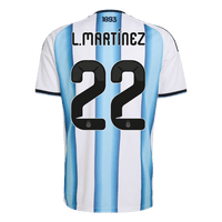 L. MARTINEZ #22 Argentiinan kotijalkapallopaita MM 2026