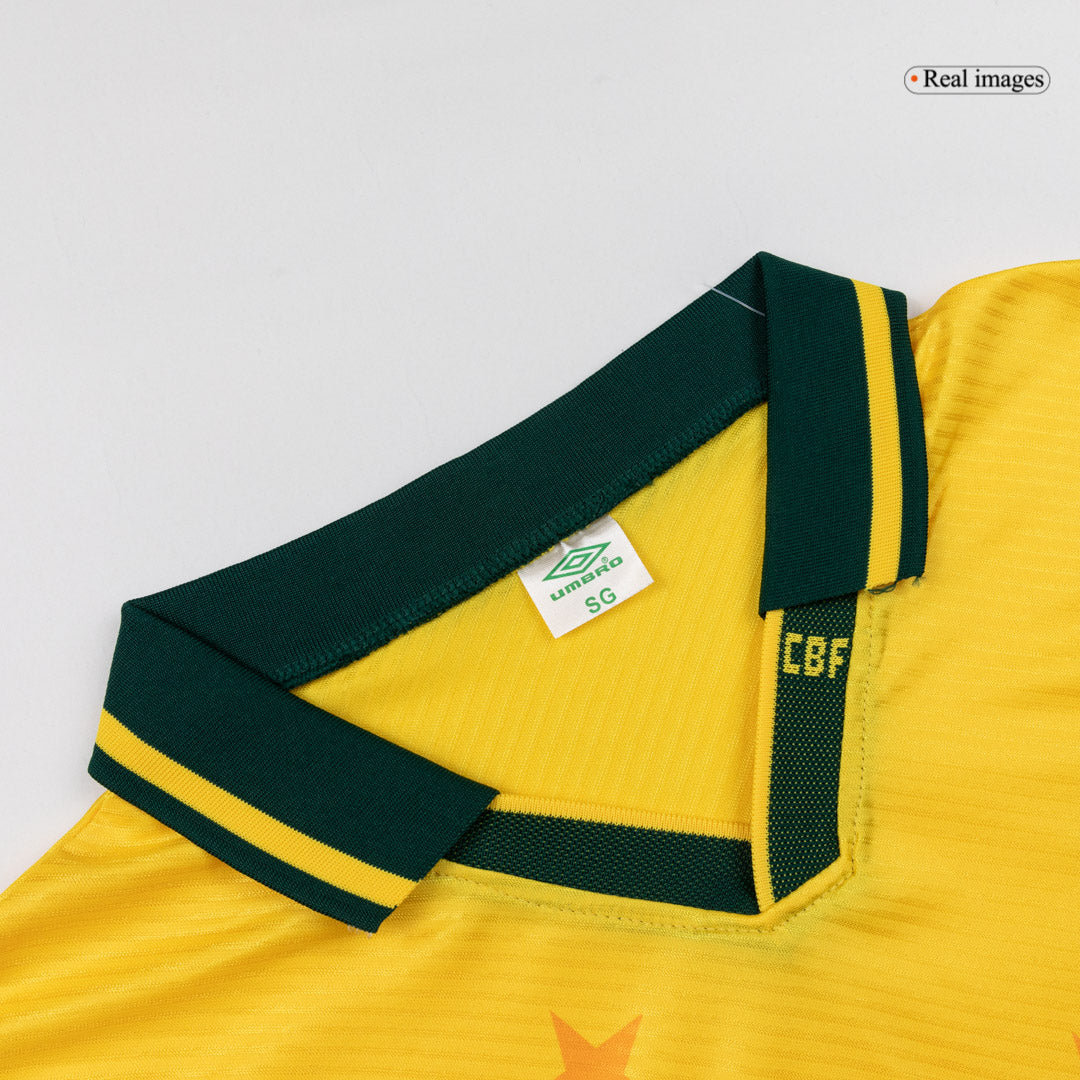 Retro fotballdrakt Brazil Home 1994