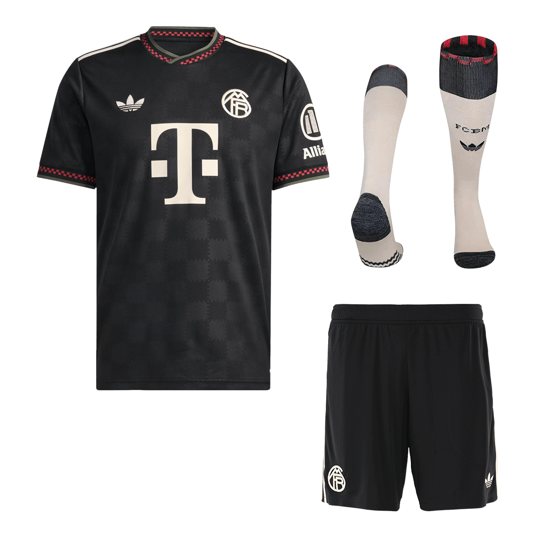 Bayern München tredjeboretrakter full drakt 2025/26