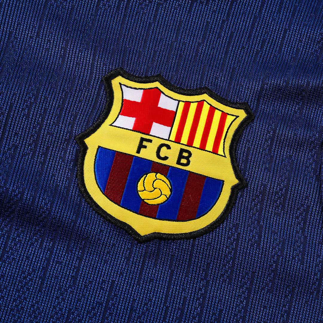 Barcelona 1/4 Zip Treningsdrakt 2025/26 Navy