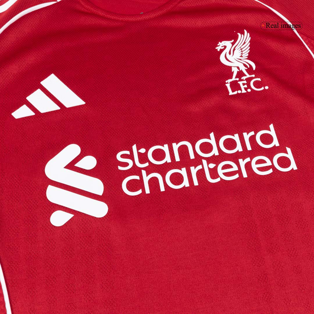 SZOBOSZLAI #8 Liverpool Hjemme Autentisk fotballdrakt 2025/26
