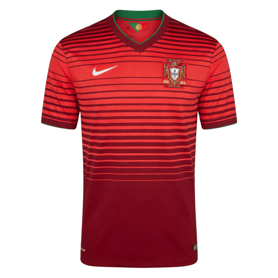 Retro fotballdrakt Portugal Hjem 2014