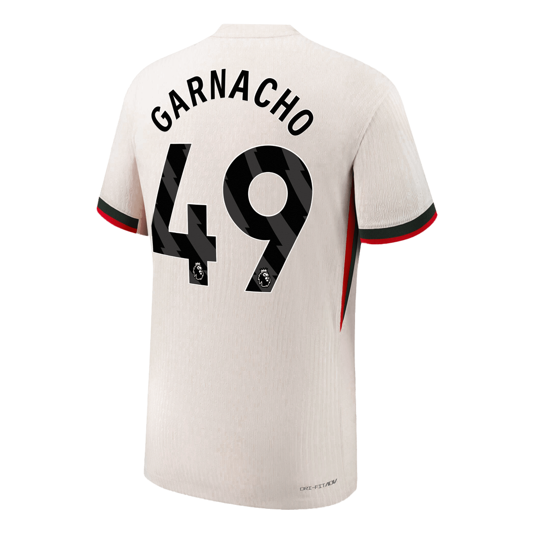 GARNACHO #49 Chelsea Away Authentic Fotballdrakt 2025/26