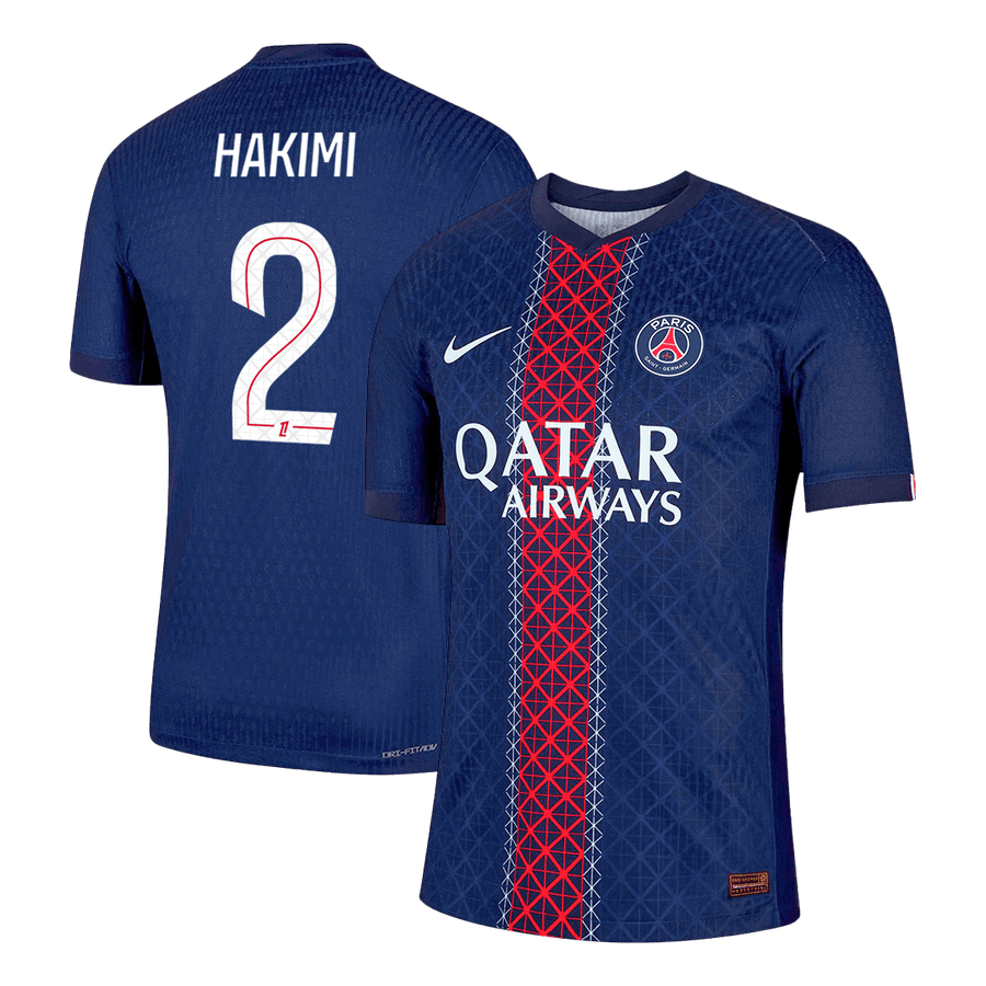 HAKIMI #2 PSG Hjemmespillerversjon Trøye 2025/26