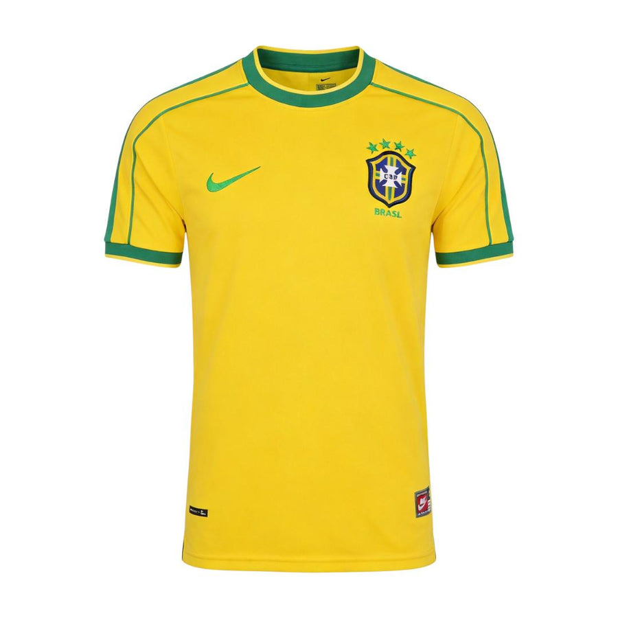 Retro fotballdrakt Brazil Home 1998